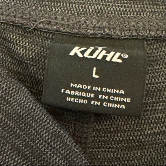 KUHL Women's Skulpt Skinny Pant in Heathered Charcoal Size Large EUC - Picture 4 of 12